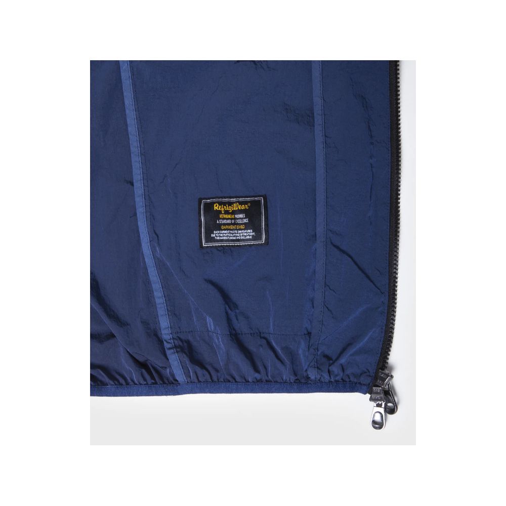 Refrigiwear Blue Polyamide Men's Summer Jacket