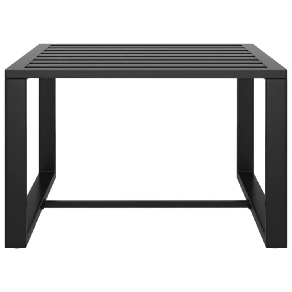 9 Piece Patio Lounge Set with Cushions Aluminum Anthracite