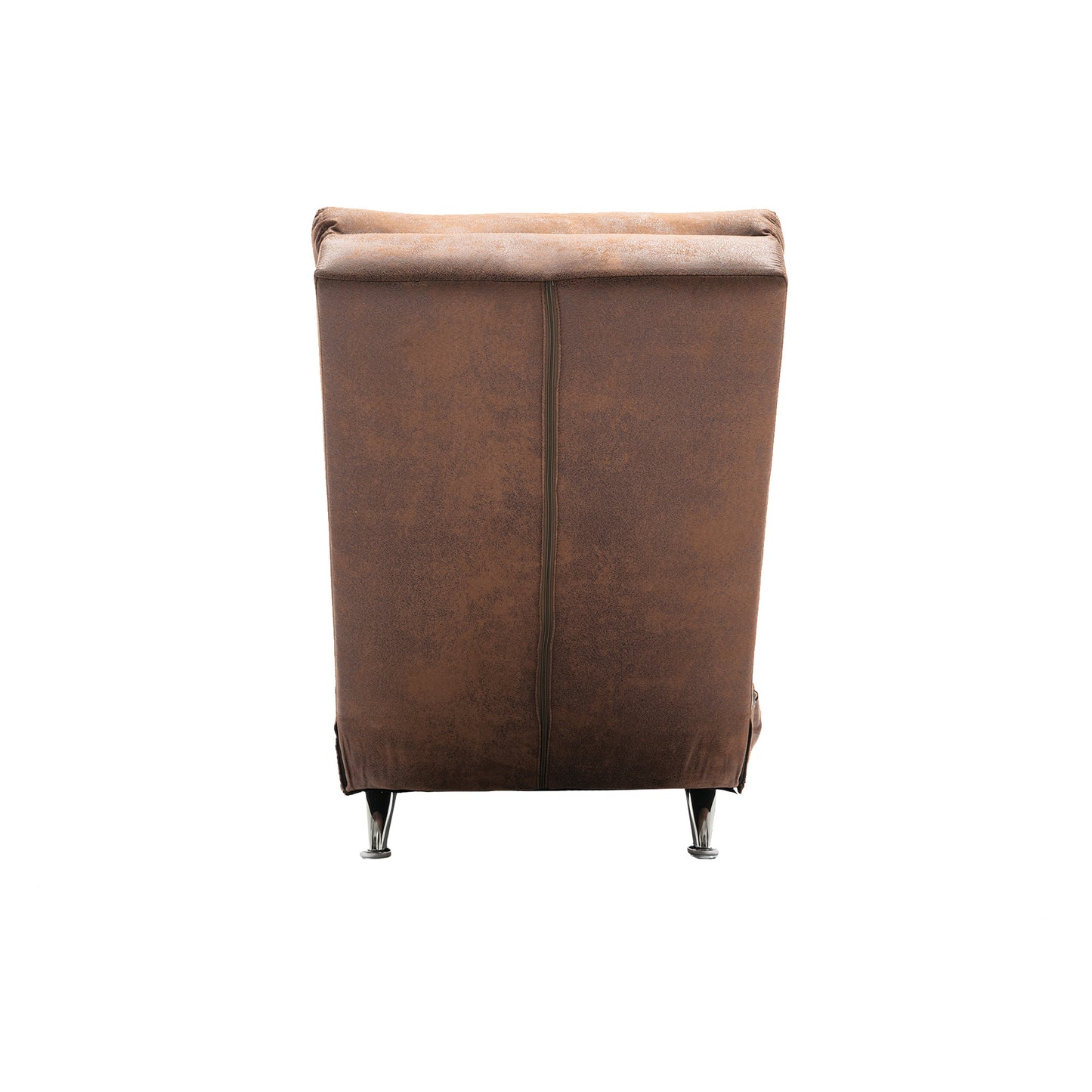 Linen Chaise Lounge Indoor Chair; Modern Long Lounger for Office or Living Room