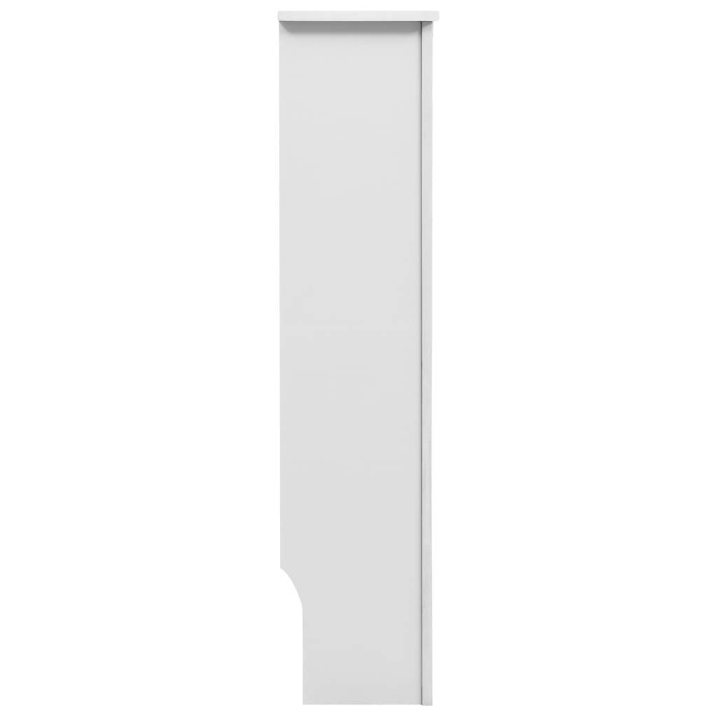 Radiator Cover White 67.7"x7.5"x32.1" MDF