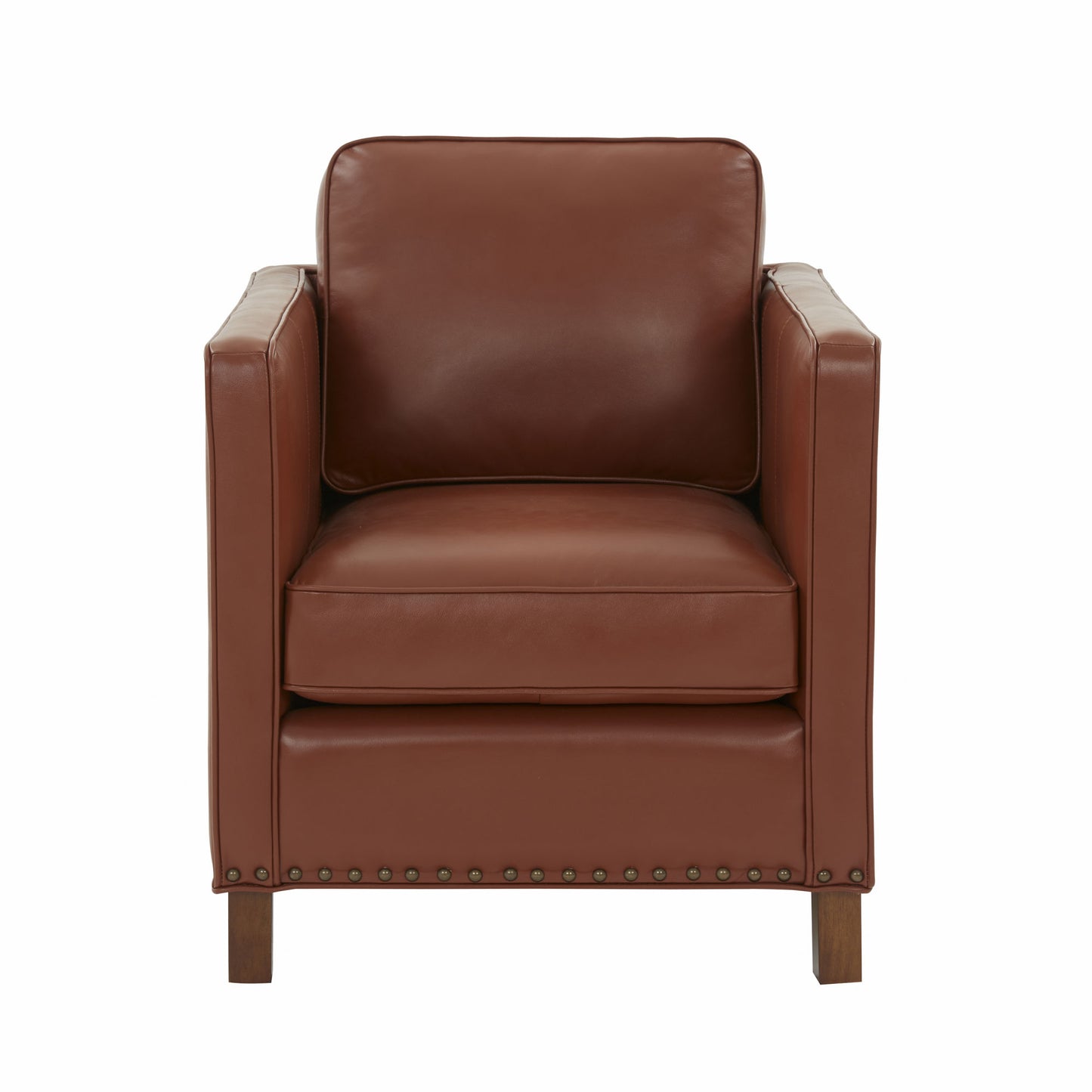 Elizabeth Top Grain Leather Arm Chair