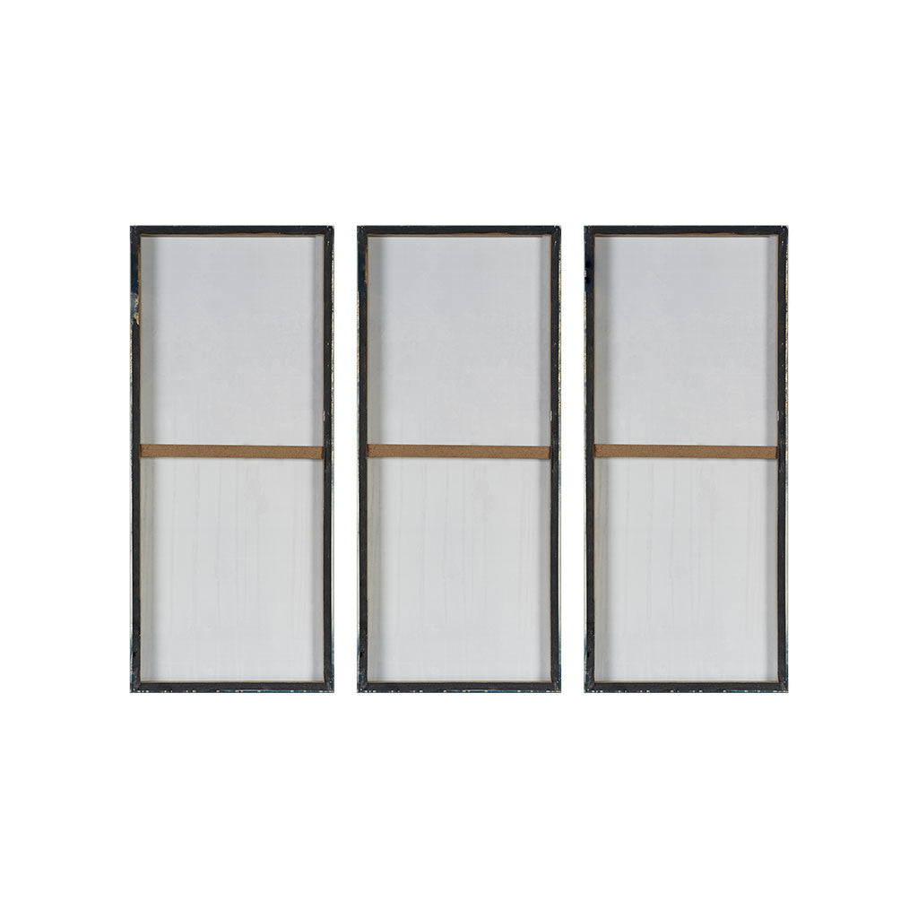 Gold Foil Abstract 3-piece Canvas Wall Art Set