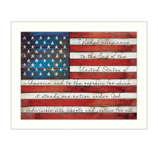 "Pledge of Allegiance" Wall Decor By Marla Rae