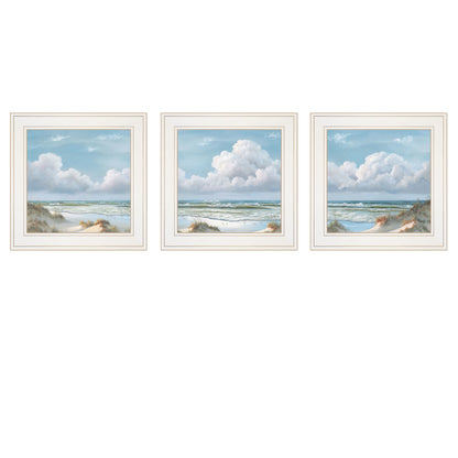 "Beautiful Day I,II, III" 3 Piece Vignette Wall Art by Georgia Janisse