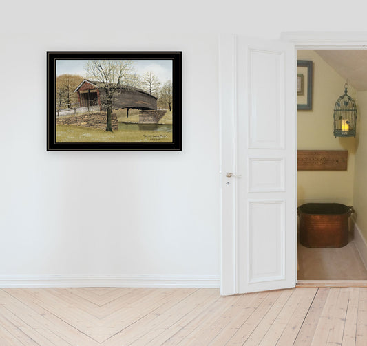 "The Old Humpback Bridge" Framed Wall Art by Billy Jacobs