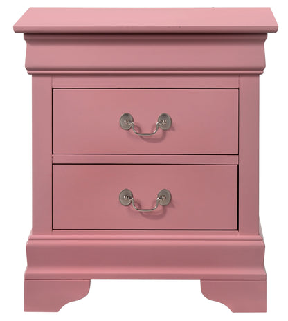 Glory Furniture Louis Phillipe G3104-N Nightstand , Pink
