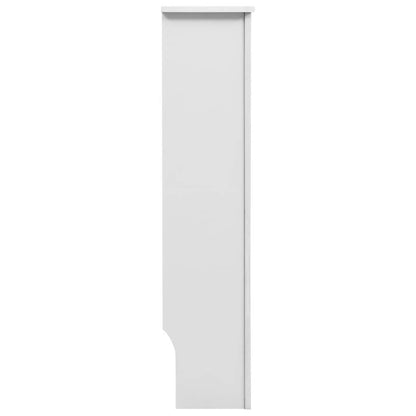 Radiator Cover White 67.7"x7.5"x32.1" MDF