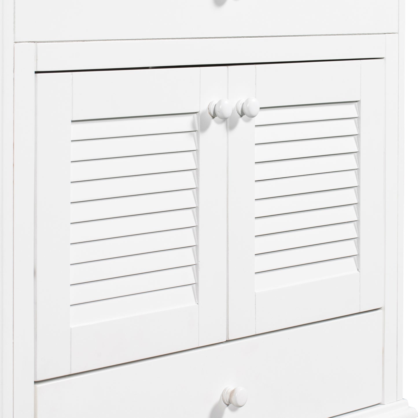 30" Bathroom Vanity with Sink, Bathroom Cabinet with Two Doors and One Drawer