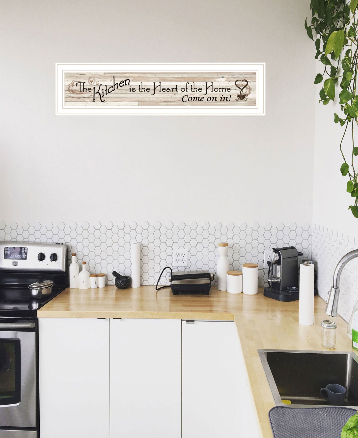 "Kitchen is the Heart of the Home" by Artisan Trendy Decor 4U