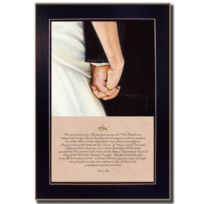"I Do" Wall Decor By Bonnie Mohr