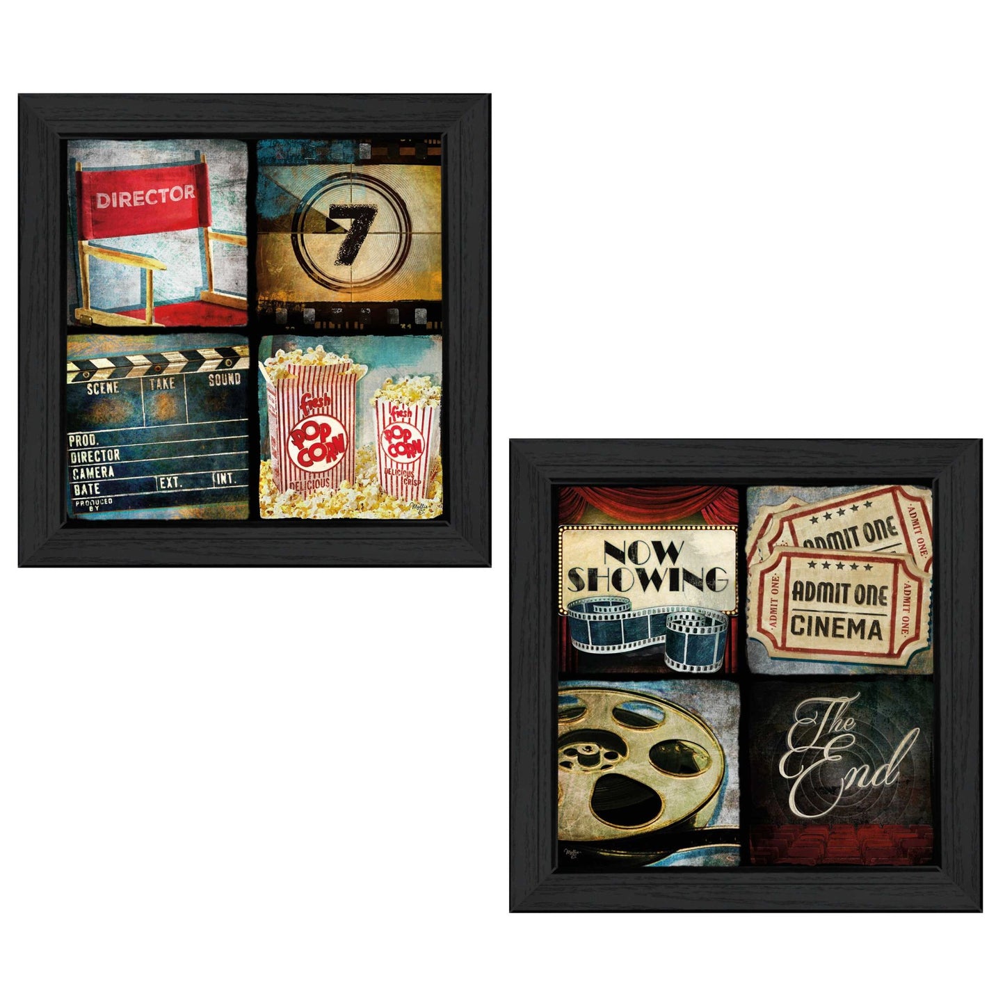 "At The Movies" Wall Art by Mollie B