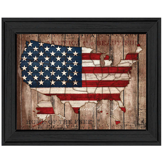 "America The Beautiful" Wall Art By Mollie B.