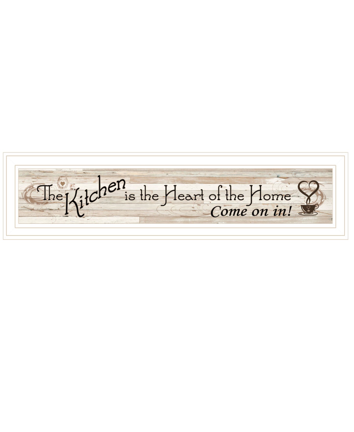 "Kitchen is the Heart of the Home" by Artisan Trendy Decor 4U