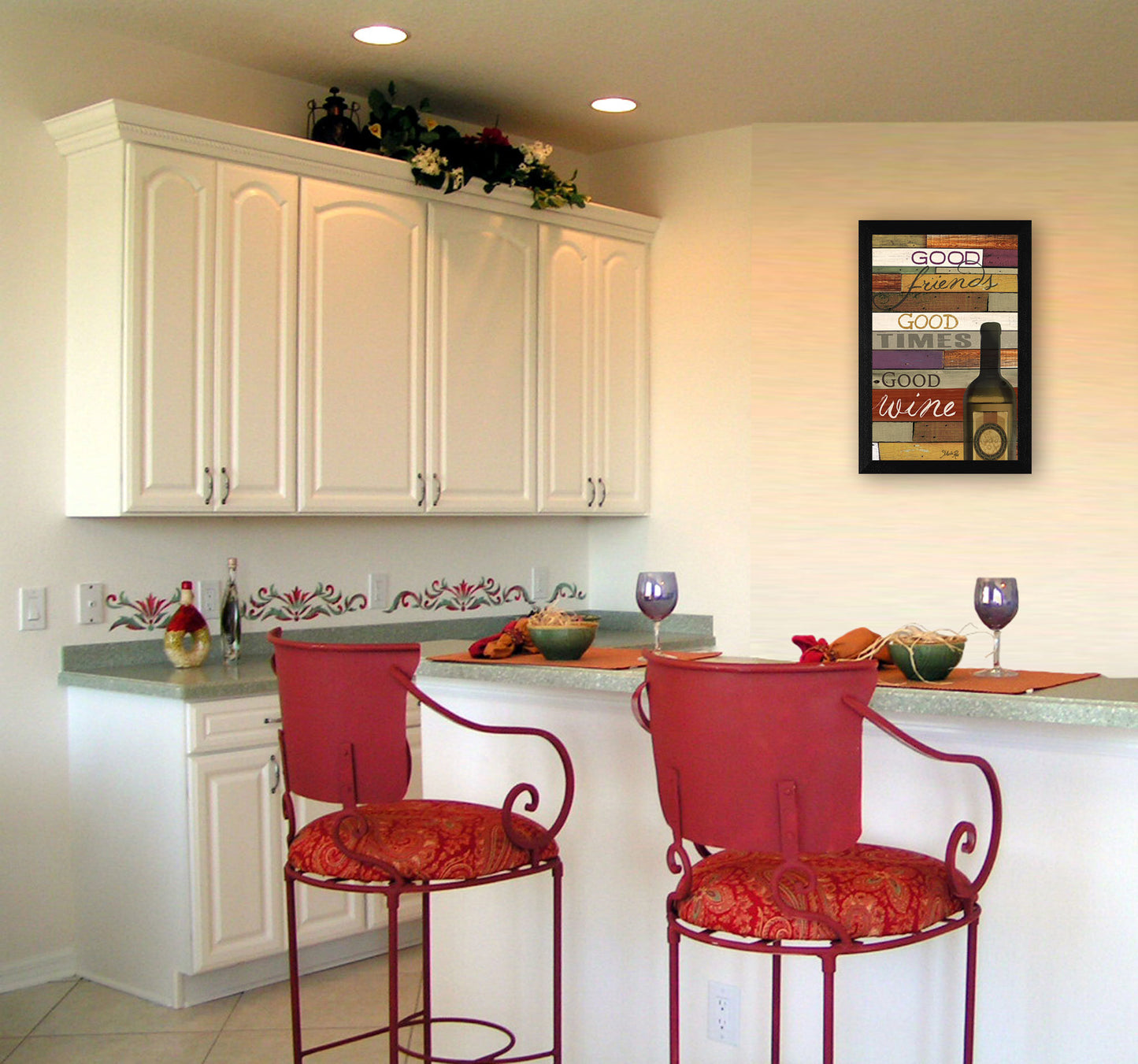 "Good Wine" Wall Decor By Marla Rae