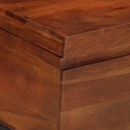 Storage Trunk 43.3"x13.8"x16.1" Solid Acacia Wood