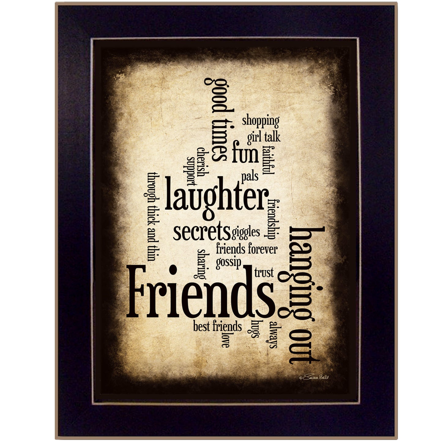 "Friends" Wall Art By Susan Boyle