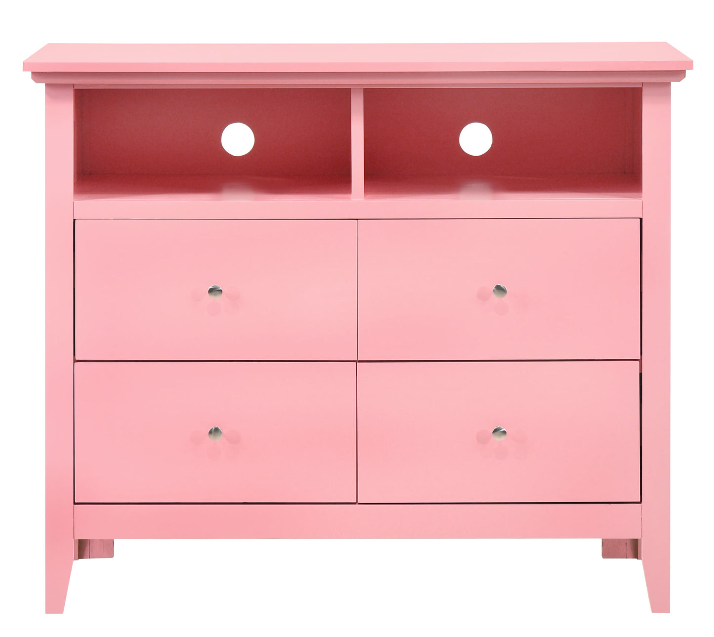 Glory Furniture Hammond G5404-TV Media Chest , Pink