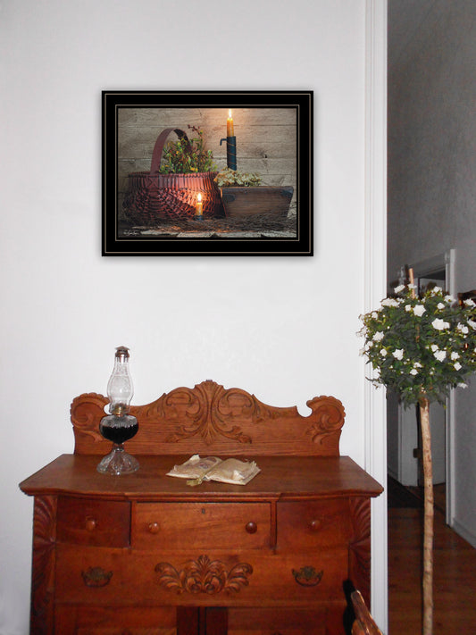 "The Red Basket" Framed Wall Art by Susie Boyer