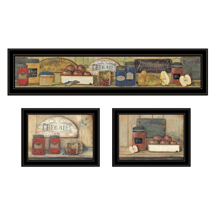 "Country Kitchen" 3 Piece Vignette Wall Art by Pam Britton