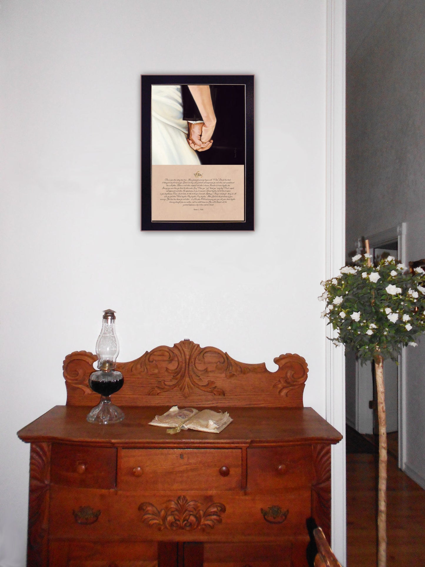 "I Do" Wall Decor By Bonnie Mohr