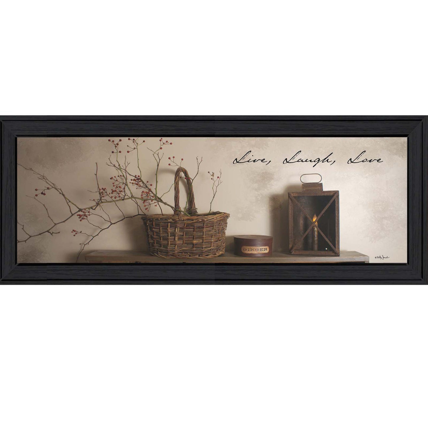 "Live, Laugh and Love" Wall Art by Billy Jacobs