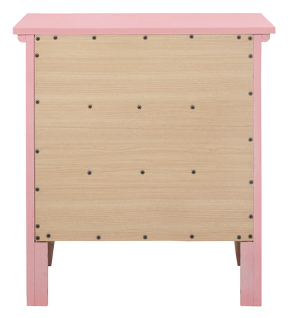 Glory Furniture Hammond G5404-N 3 Drawer Nightstand , Pink