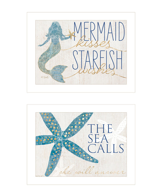 "Mermaid Kisses Starfish Wishes" 2-Piece Vignette by Kate Sherrill