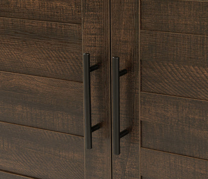 Wood Coat Rack, Storage Shoe Cabinet, with Clothes Hook, with Sponge Pad Product, Multiple Storage Racks, bedroom, porch wardrobe storage rack, Dark Colour