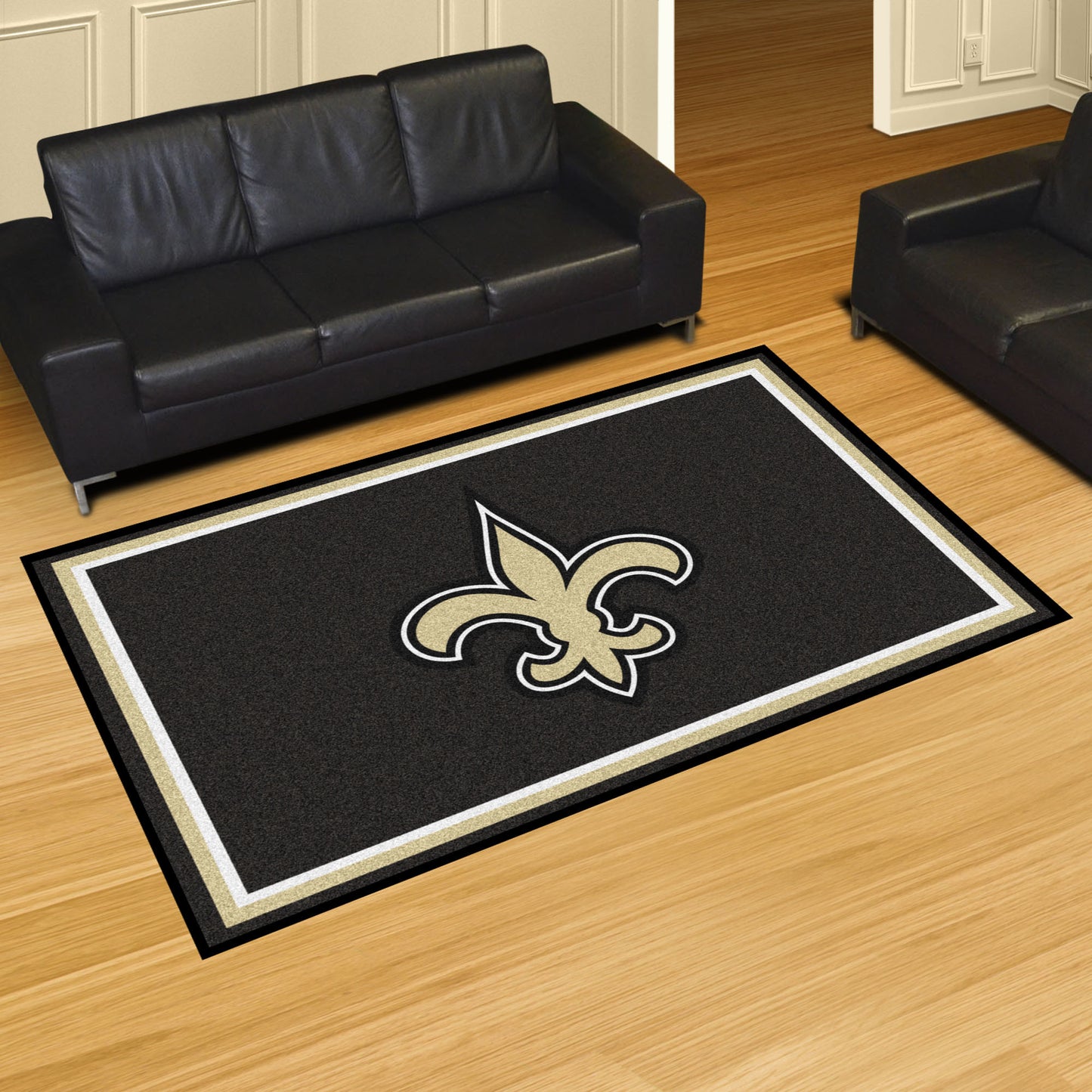 NFL - New Orleans Saints 5'x8' Rug